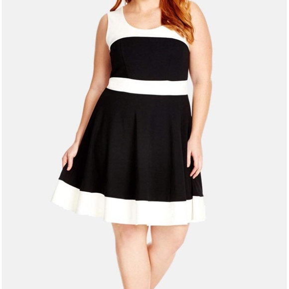 City Chic Dresses & Skirts - City Chic, color block dress 👗